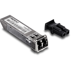 TRENDnet 1000Base- SX Industrial SFP to RJ45 Multi-Mode LC Module; TI-MGBSX; Up to 550m (1;804 Ft); IEE 802.3z; ANSI Fiber Channel; Data Rates up to 1.25Gbps; LC-Type Duplex; Lifetime Protection