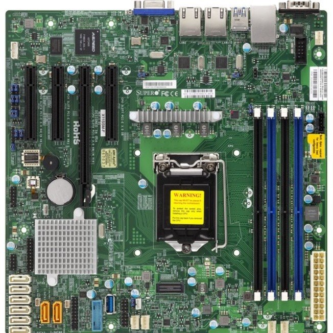 Supermicro X11SSL-F Server Motherboard - Intel C236 Chipset - Socket H4 LGA-1151 - Micro ATX