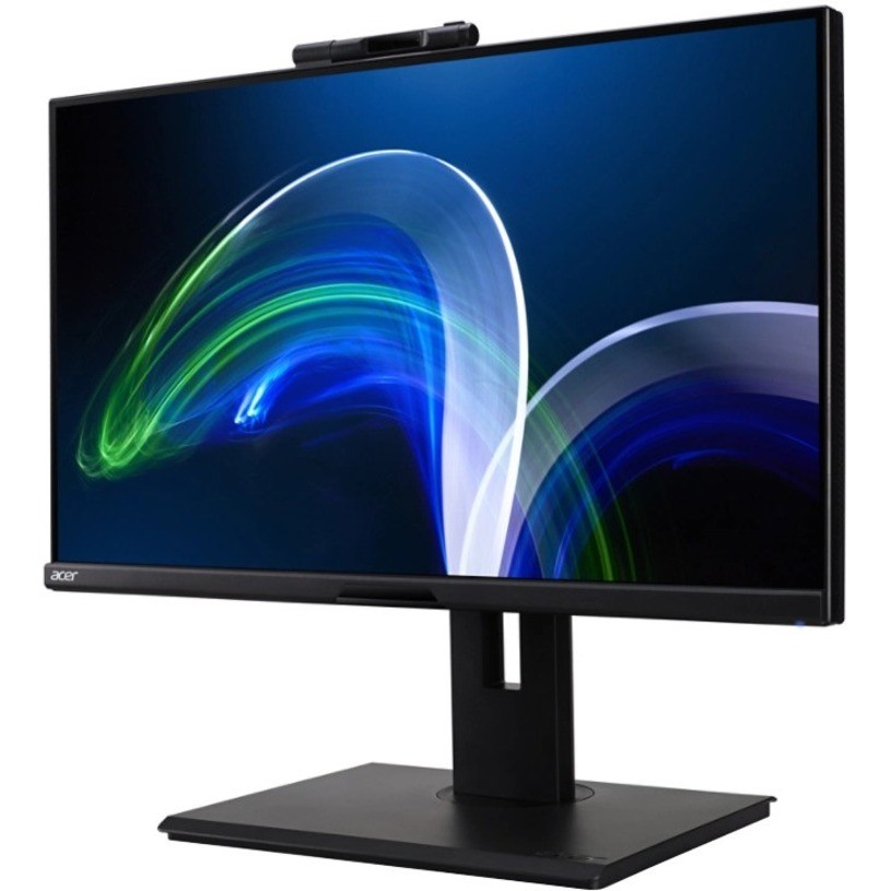 Acer B248Y Webcam Full HD LCD Monitor - 16:9 - Black