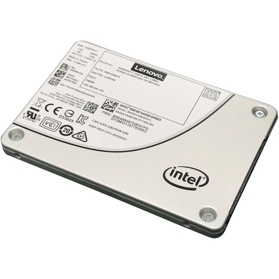 Lenovo DC S4500 240 GB Solid State Drive - 2.5" Internal - SATA (SATA/600)