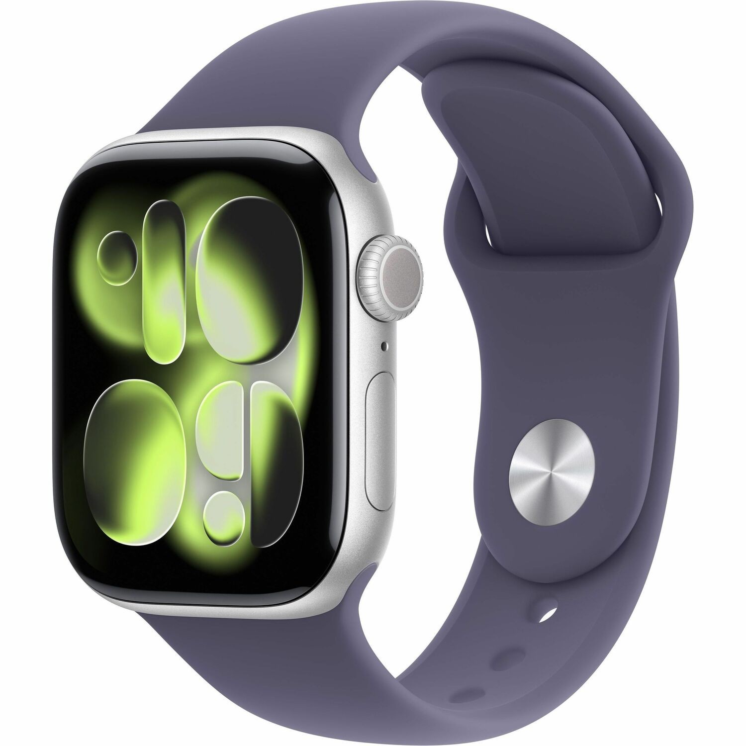 Apple Watch Series 11 Smartwatch - 42 mm Case Height - 36 mm Case Width - Zilver Case Color - Aluminium Case Material - Rubber Band Material - Draadloos LAN