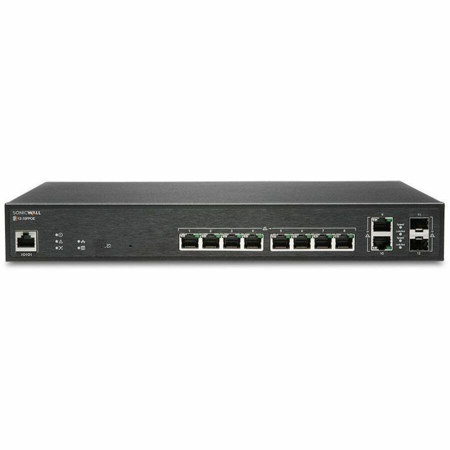 SonicWall SWS12-10FPOE Ethernet Switch