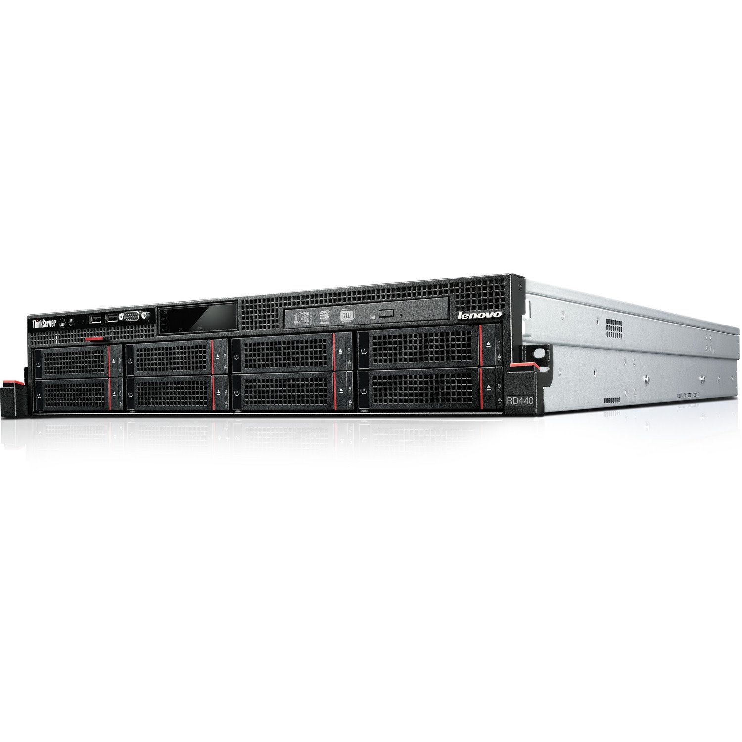 Lenovo ThinkServer RD440 70AF0002UX 2U Rack Server - Xeon 2.50 GHz - 16 GB RAM