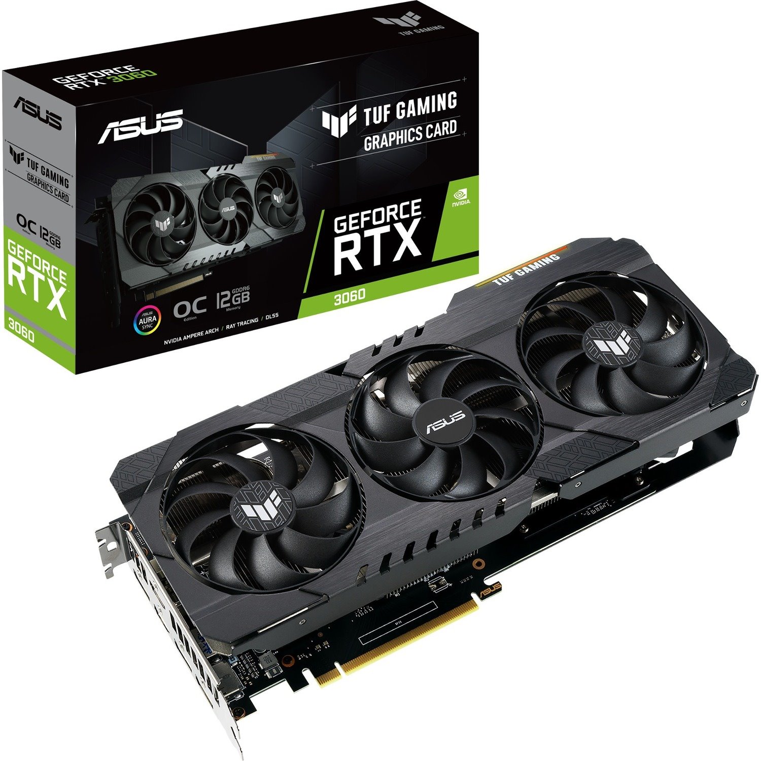 TUF NVIDIA GeForce RTX 3060 Graphic Card - 12 GB GDDR6