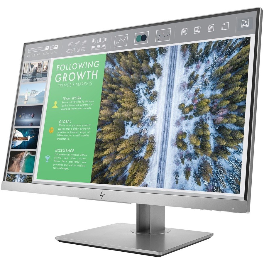 HP Business E243 Full HD LCD Monitor - 16:9 - Black