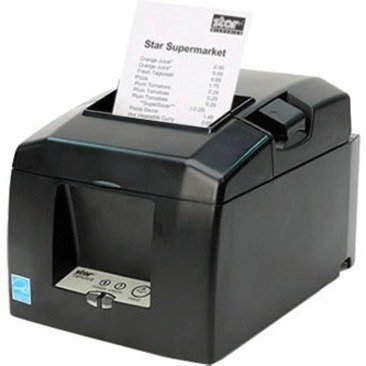 Star Micronics TSP654IISK Liner-Free Thermal Printer for Sticky Paper, Ethernet, CloudPRNT, USB, Two Peripheral USB