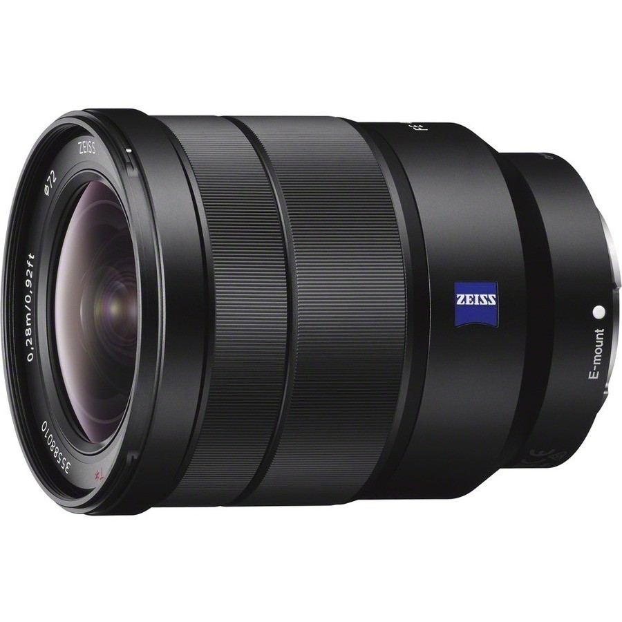 Sony Vario-Tessar - 16 mm to 35 mmf/4 - Wide Angle Zoom Lens for E-mount