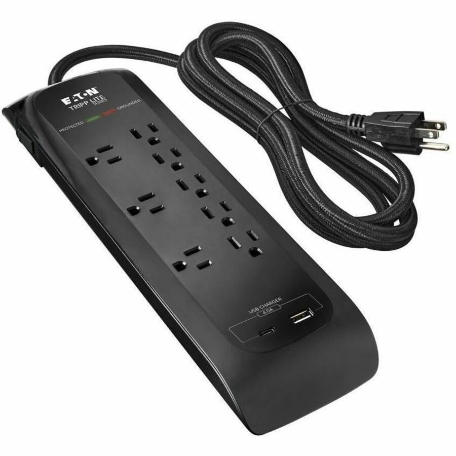 Tripp Lite series Protect It! TLP88DBUC 8-Outlets Surge Suppressor/Protector