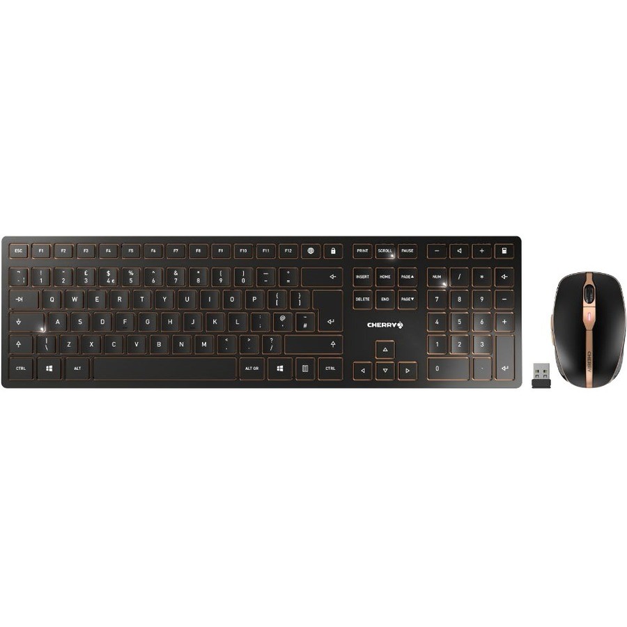 CHERRY DW 9100 Tastatur & Maus - QWERTZ - Deutsch