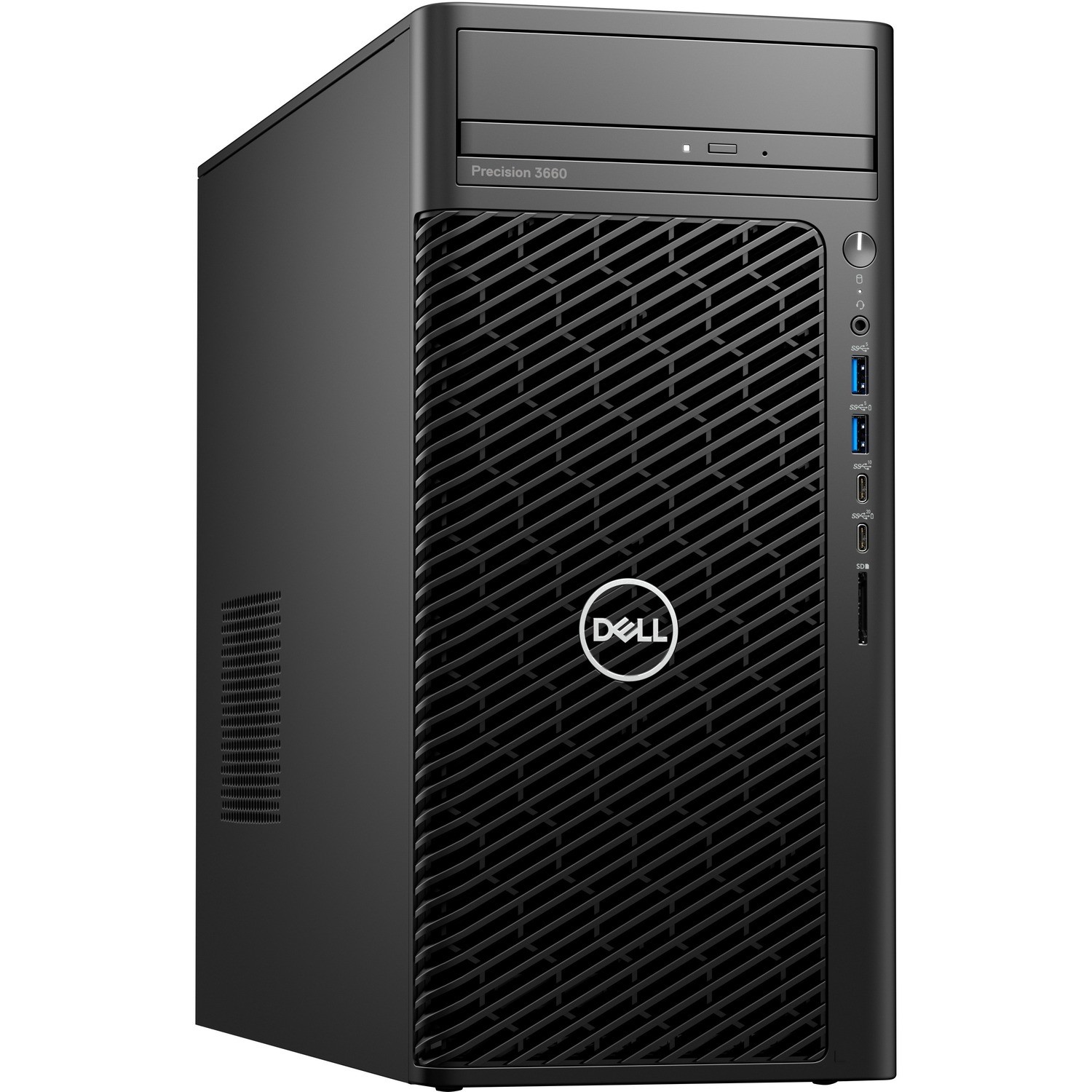 Dell Precision 3000 3660 Workstation - Core i7 12th Gen i7-12700K - vPro Technology - 16 GB - 512 GB SSD - Mini-tower - Black