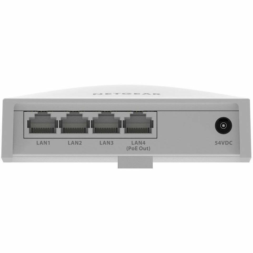 Netgear WAX610W Dual Band Wi-Fi 6 IEEE 802.11 a/b/g/n/ac/ax 1.80 Gbit/s Wireless Access Point - Indoor