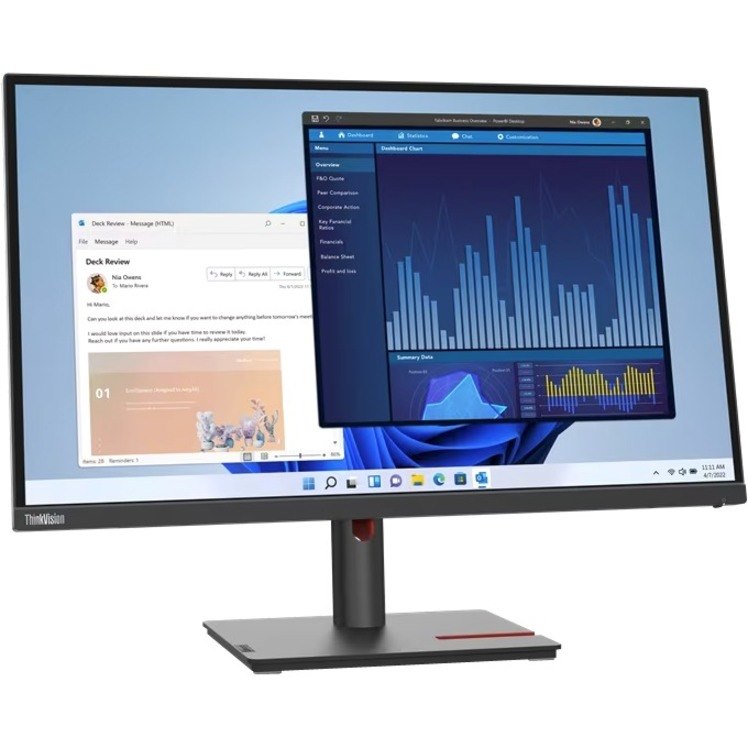 Lenovo ThinkVision T27p-30 27" Class 4K UHD LED Monitor - 16:9