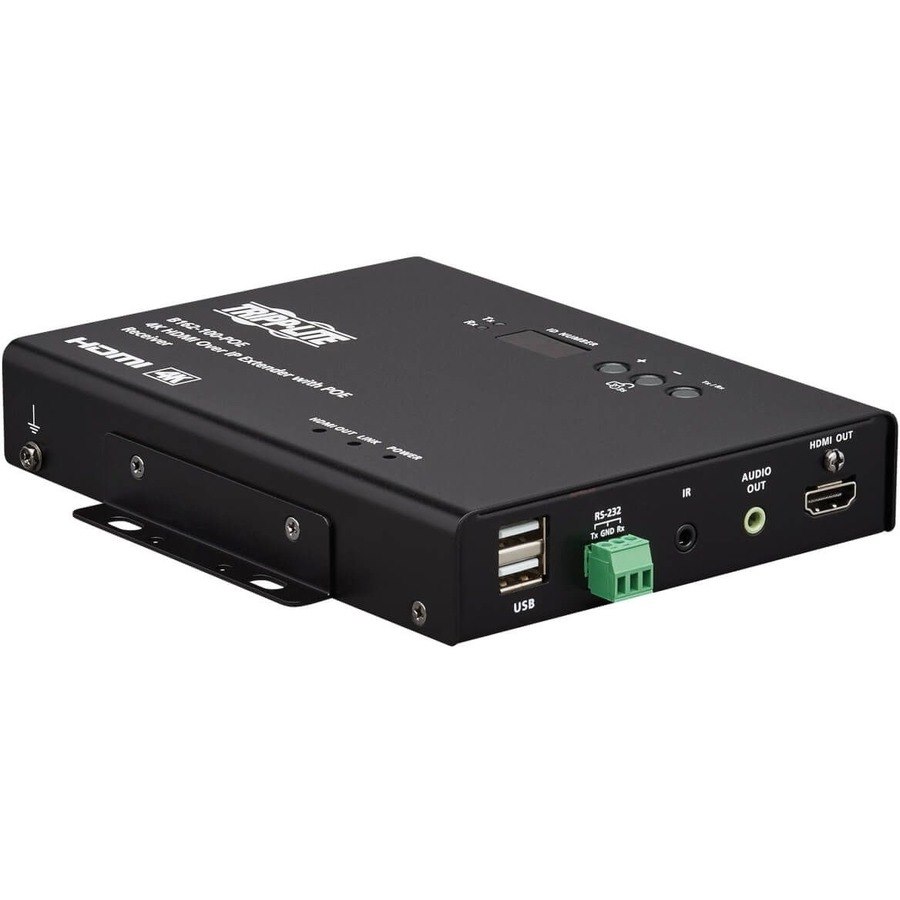 Eaton Tripp Lite Series HDMI over IP Decoder - 4K, 4:4:4, PoE, 328 ft. (100 m), TAA