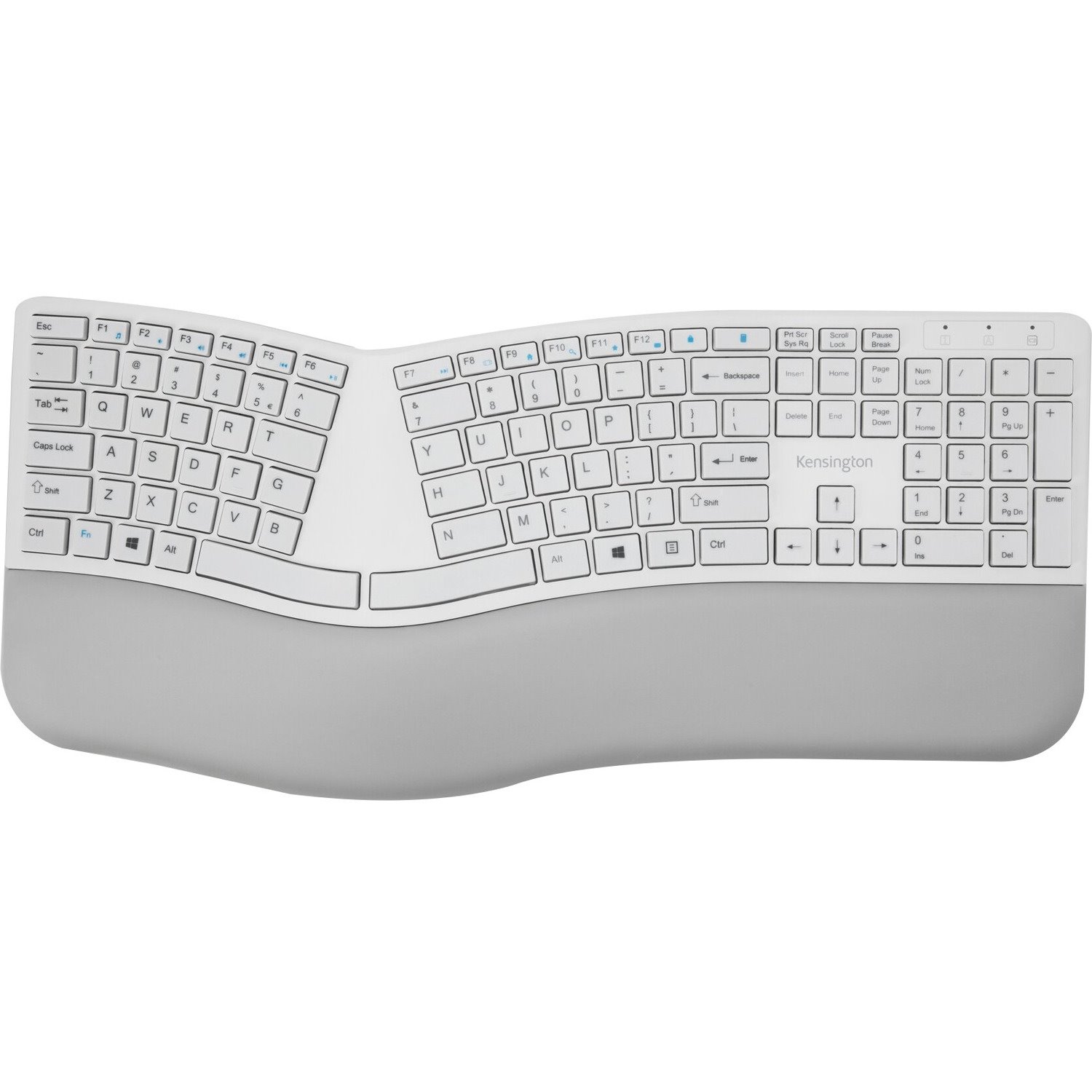 Kensington Pro Fit Ergo Wireless Keyboard-Gray