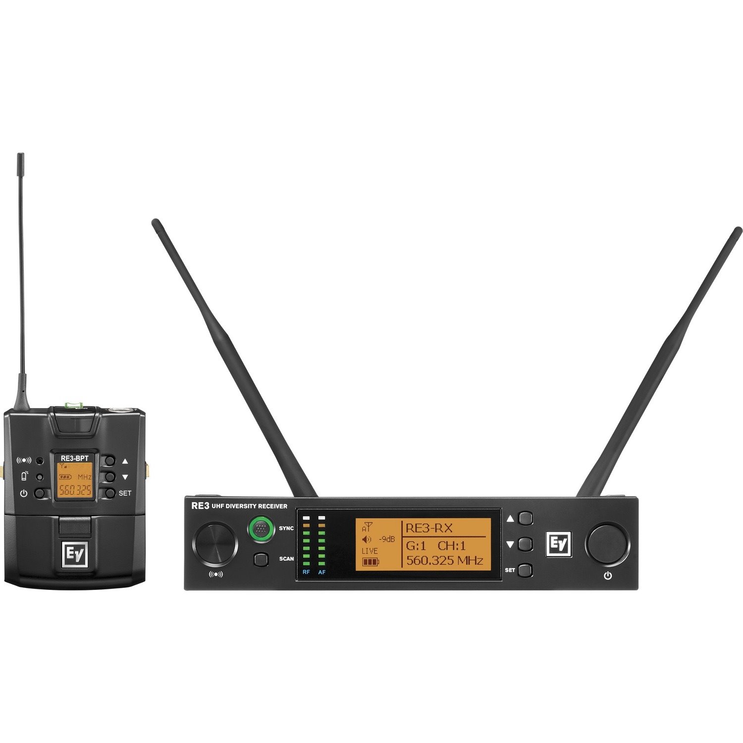 Electro-Voice RE3-BPNID Wireless Microphone System