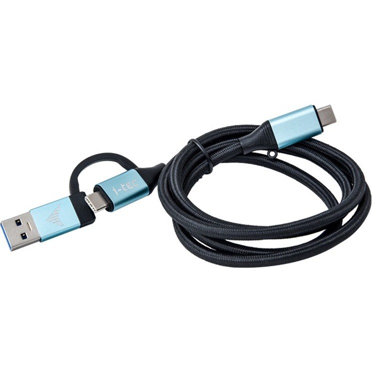 i-tec USB-C Cable to USB-C with Integrated USB 3.0 Adapter