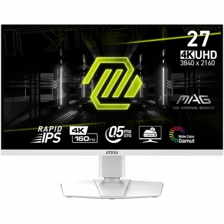 MSI 274URFW 27" Class 4K UHD Gaming LED Monitor - 16:9 - White