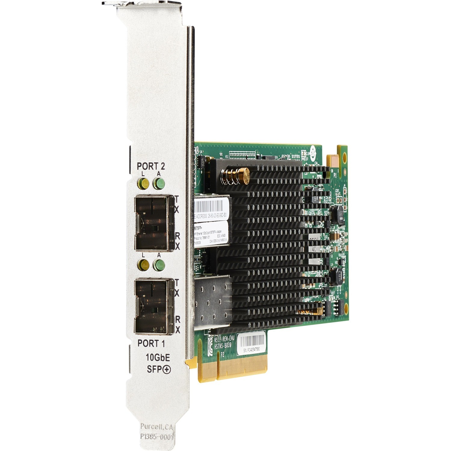 HPE 557SFP+ 10 Gigabit ethernetkaart - 10GBase-X - Plug-in kaart