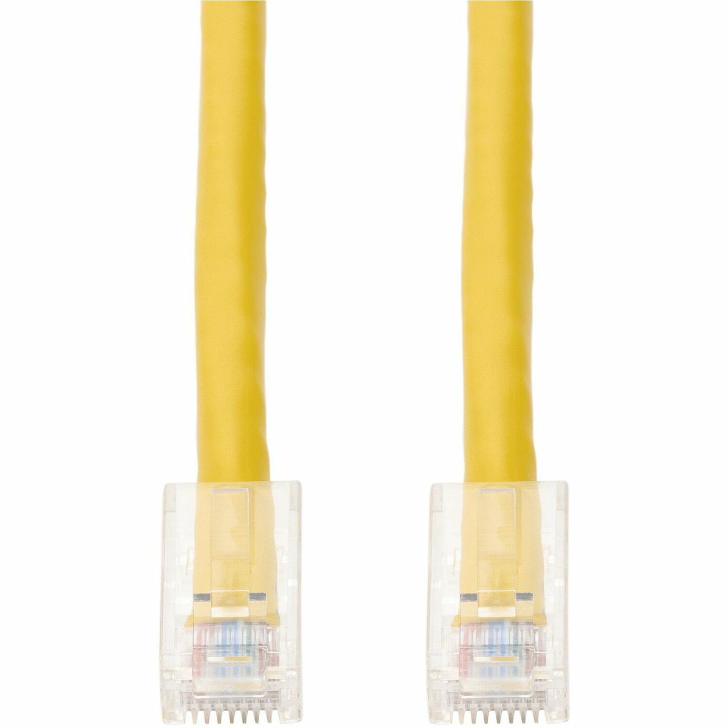AddOn 35ft Yellow CAT 6 PVC Ethernet Cable Non-Booted RJ-45 M/M