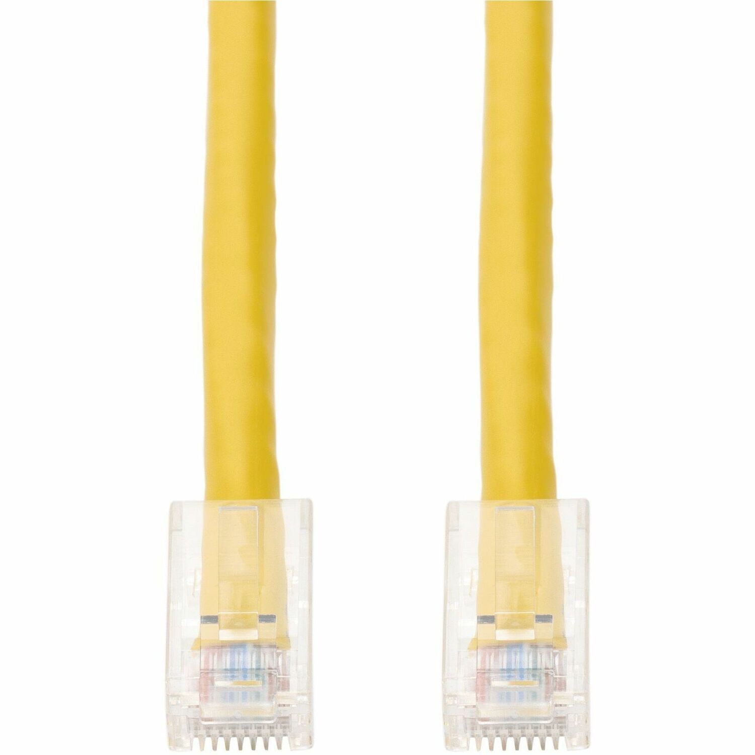 AddOn 10ft Yellow CAT6A PVC Ethernet Cable Non-Booted RJ-45 M/M CAT 6A