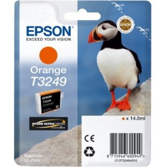 Epson UltraChrome Hi-Gloss2 T3249 Original Inkjet Ink Cartridge - Orange - 1 / Pack