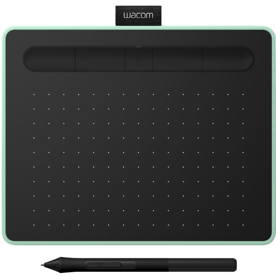 Wacom Intuos S CTL-4100WL Graphics Tablet - 2540 lpi - Wired/Wireless - Pistachio