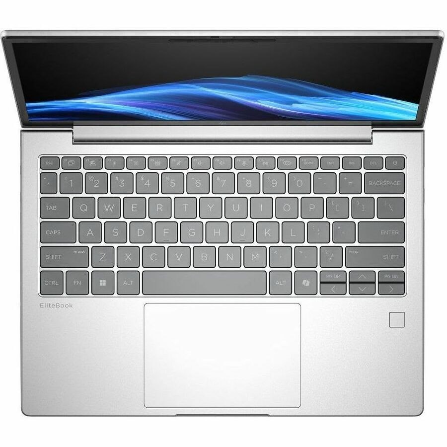 HP EliteBook 6 G1i 13.3" Notebook - WUXGA - Intel Core Ultra 5 225U - 16 GB - 512 GB SSD - Pike Silver Aluminum