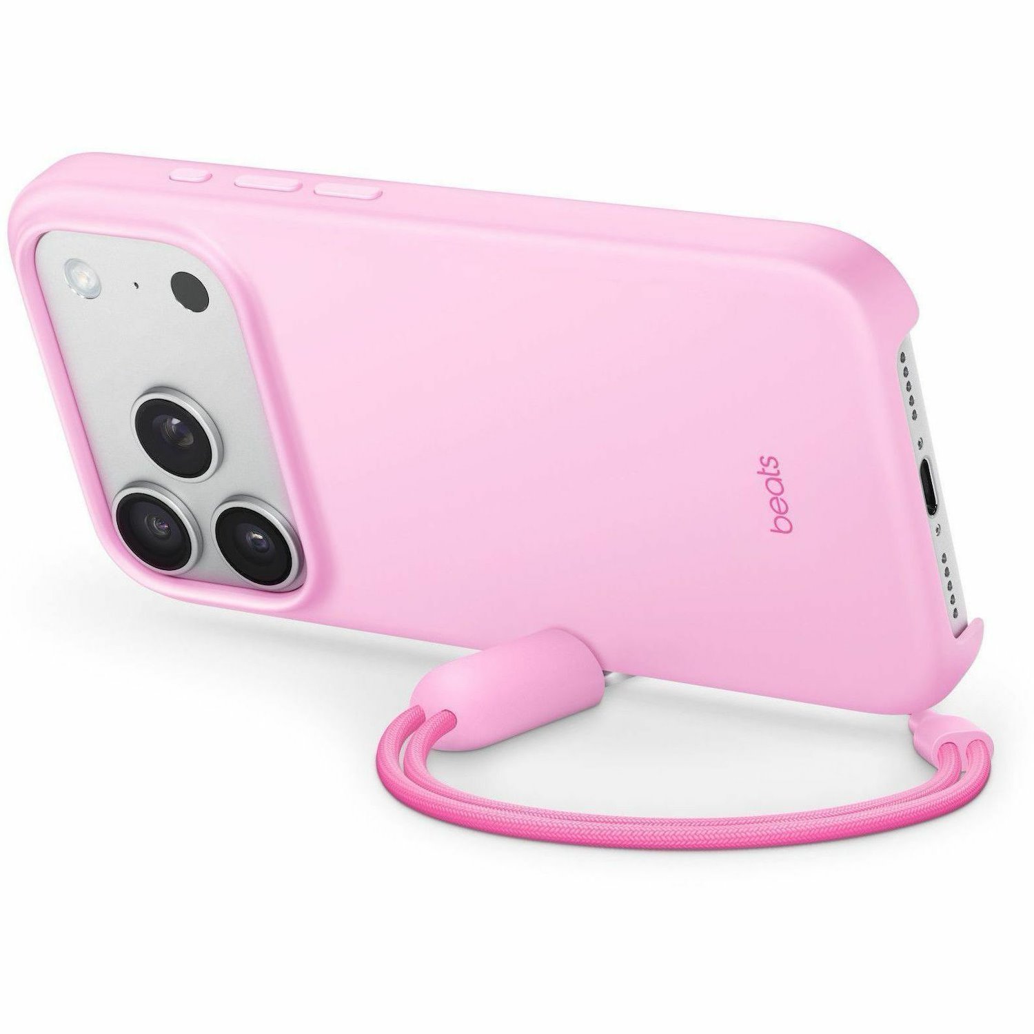 Beats by Dr. Dre Carrying Case Apple iPhone 17 Pro Smartphone - Pebble Pink