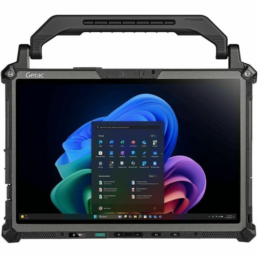 Getac F120 Robuust Copilot+ PC Tablet-pc - 31 cm (12,2") WUXGA - 16 GB - 256 GB SSD - Windows 11 Pro