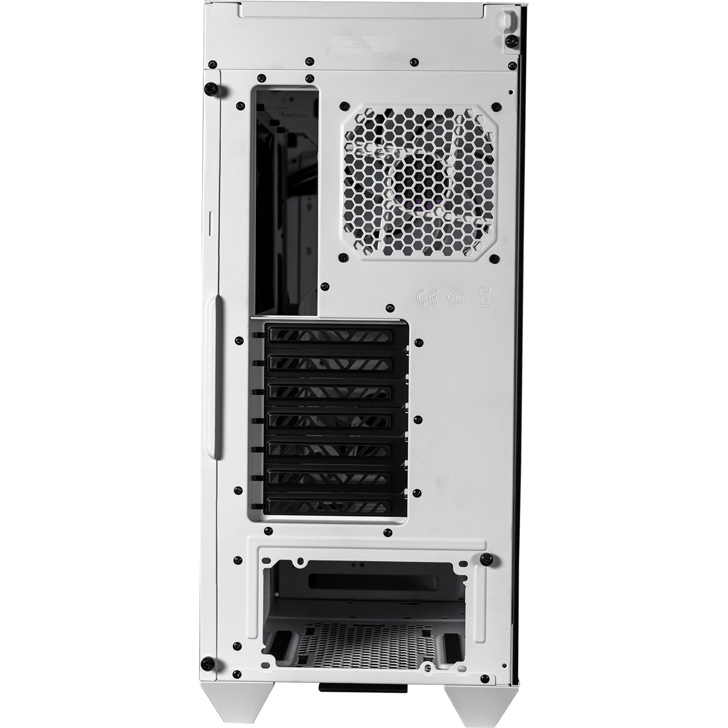 Cooler Master HAF Computer Case - ATX Motherboard Supported - Mid-tower - Steel, Mesh, Plastic, Tempered Glass - White