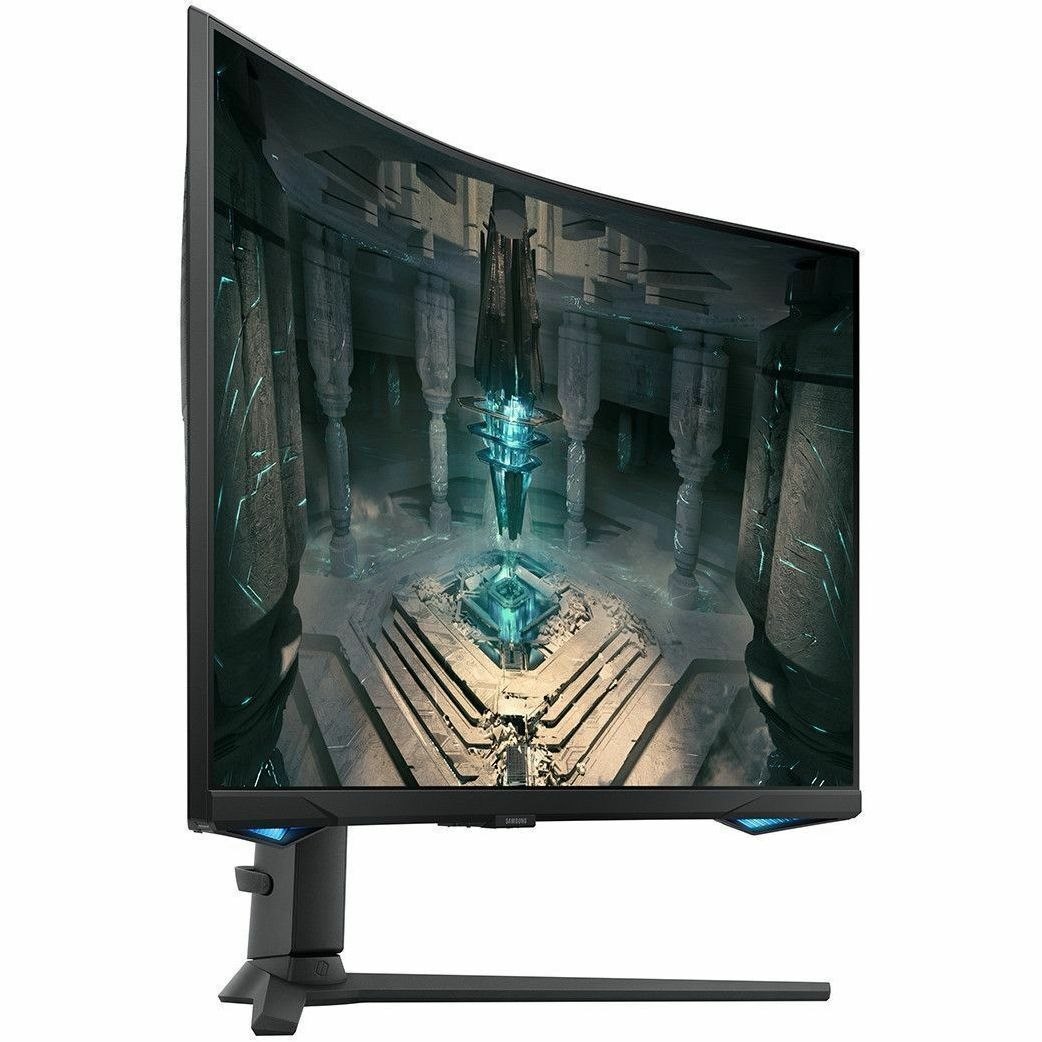 Samsung Odyssey G6 S32BG652EN 32" Class WQHD Curved Screen Smart Gaming LCD Monitor - 16:9 - Black