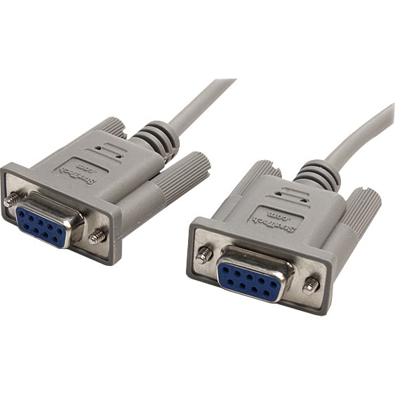 StarTech.com Serial Null modem cable - DB-9 (F) - DB-9 (F) - 3 m