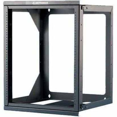Ortronics Wall Mounted Relay Rack - 26 H - 20.25 in W x 26 in H x 18 in D - Black