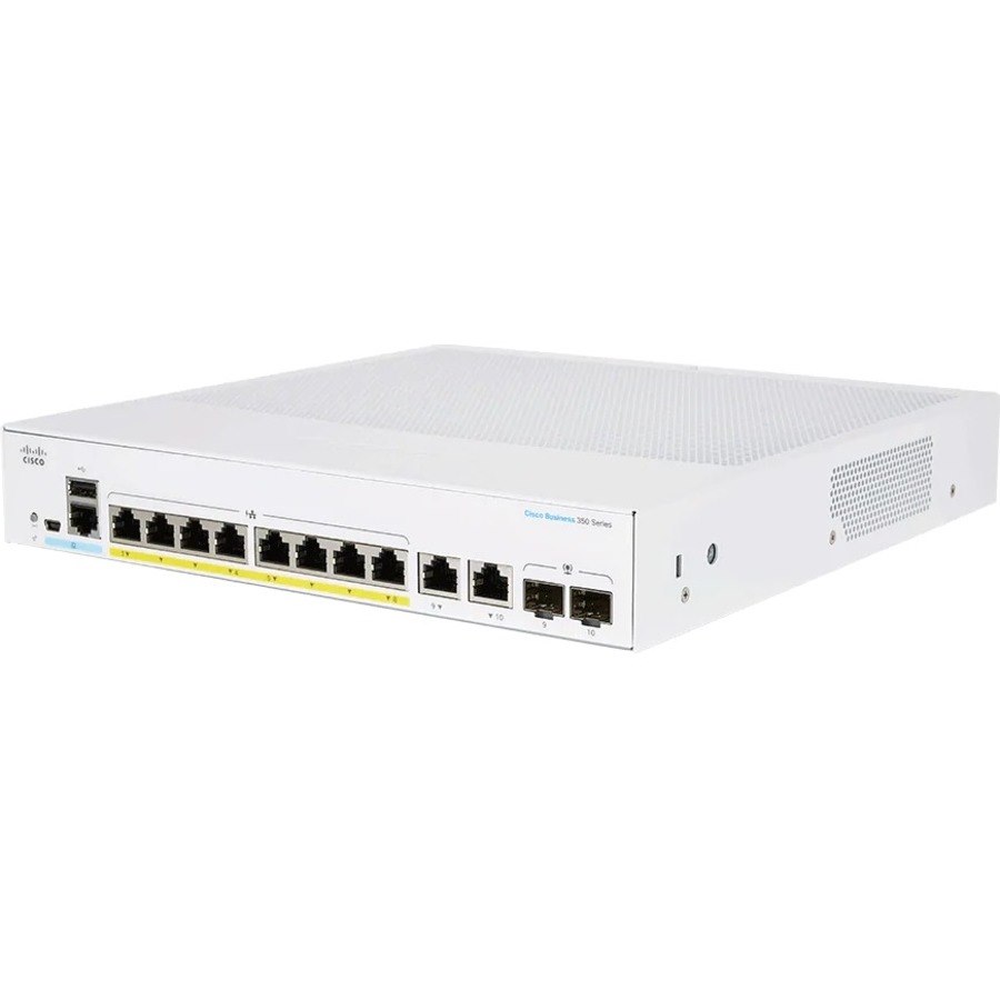 Cisco 250 CBS250-8P-E-2G 10 Ports Manageable Ethernet Switch