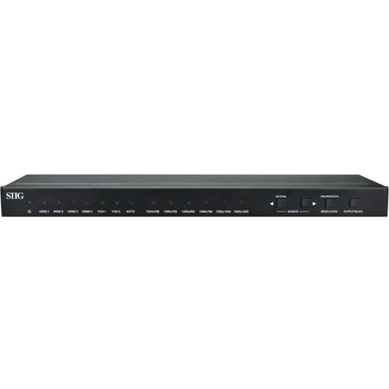 SIIG HDMI/VGA 6x1 Scaler Switcher