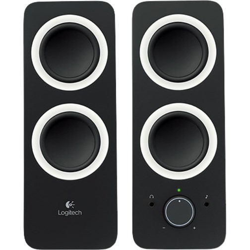 Logitech Z200 2.0 Speaker System - 10 W RMS - Midnight Black