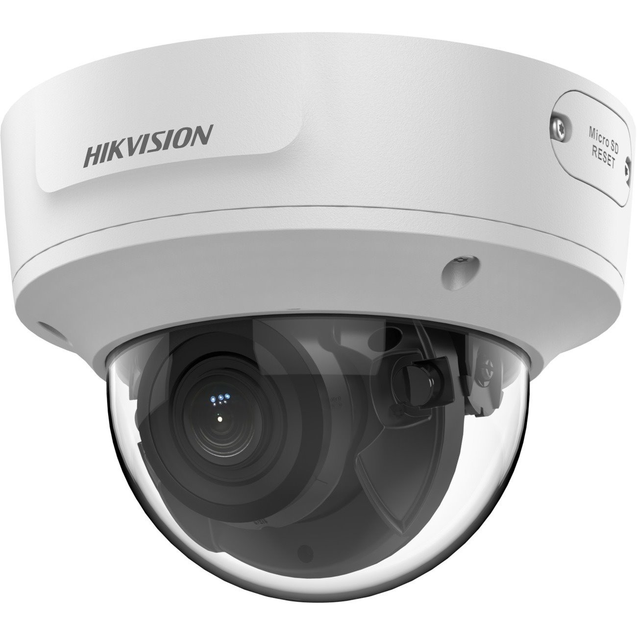 Hikvision AcuSense DS-2CD2783G2-IZS 8 Megapixel Outdoor 4K Network Camera - Color - Dome - White