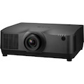Sharp NEC Display NP-PA804UL-B-41 3D Ready LCD Projector - 16:10 - Wall Mountable - Black