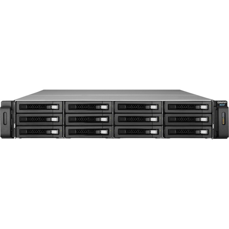 QNAP REXP-1200U-RP 12 x Total Bays DAS Storage System - 2U Rack-mountable