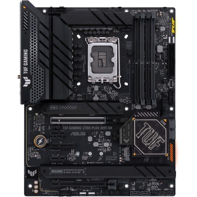 TUF Z790-PLUS WIFI D4 Gaming Desktop Motherboard - Intel Z790 Chipset - Socket LGA-1700 - ATX