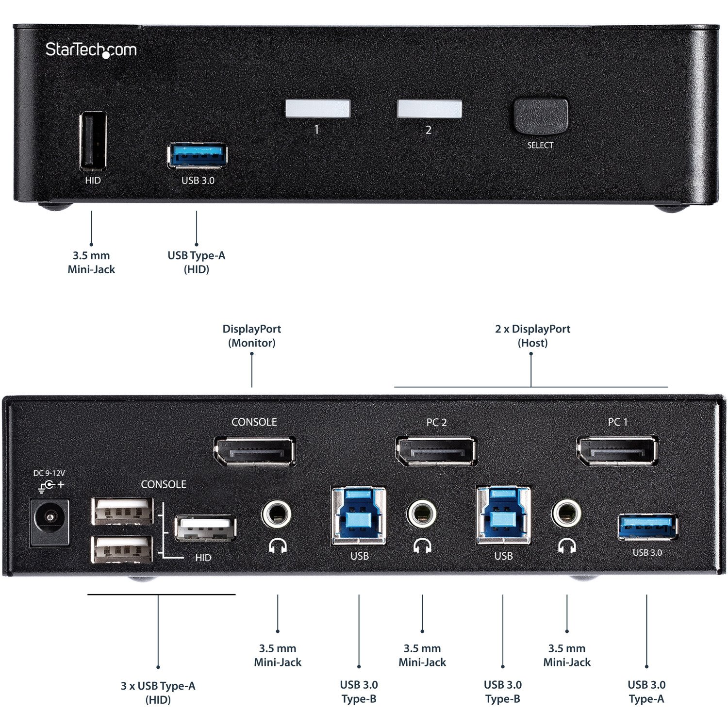 StarTech.com KVM Switchbox - TAA Compliant