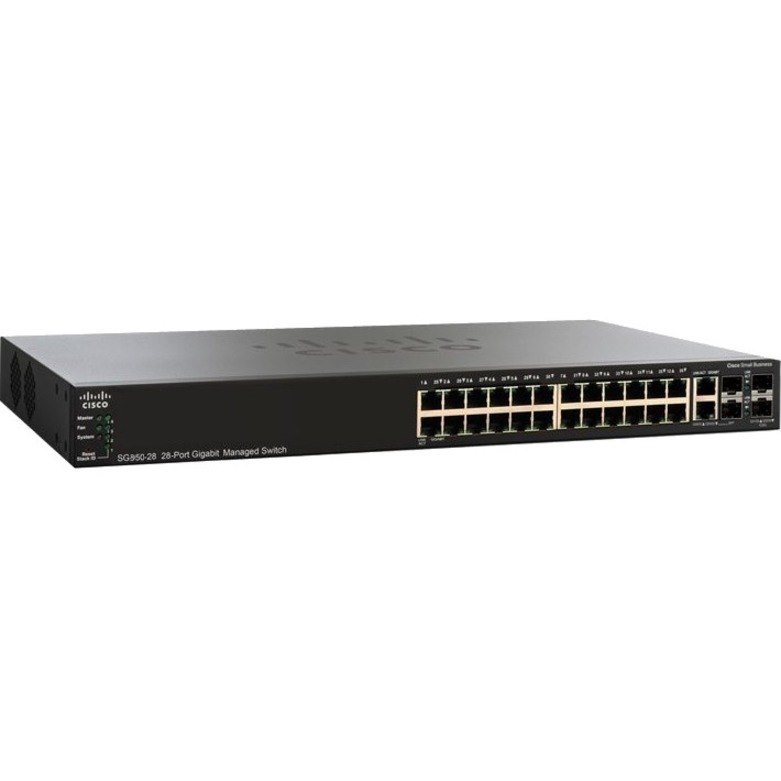 Cisco SG350-28 28-Port Gigabit Managed Switch