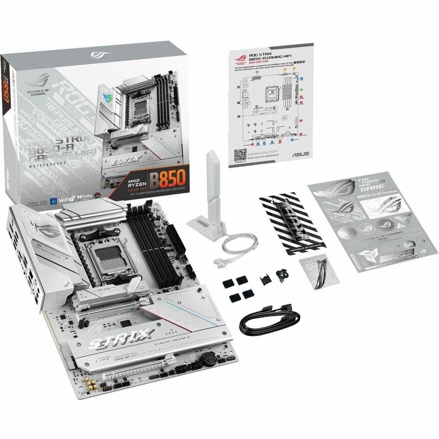 Asus ROG Strix B850-A GAMING WIFI Gaming Desktop Motherboard - AMD B850 Chipset - Socket AM5 - ATX