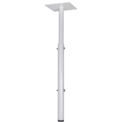 Chief 8" Ceiling Plate Storage Enclosure - With 1.5" Adjustable NPT Column - White