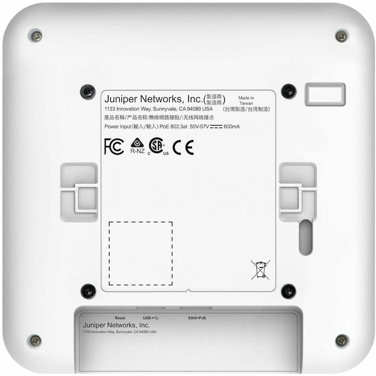 Mist AP34 Tri Band Wi-Fi 6E IEEE 802.11 a/b/g/n/ac/ax 4.20 Gbit/s Wireless Access Point - Indoor