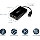StarTech.com USB C to Gigabit Ethernet Adapter/Converter w/PD 2.0 - 1Gbps USB 3.1 Type C to RJ45/LAN Network w/Power Delivery Pass Through