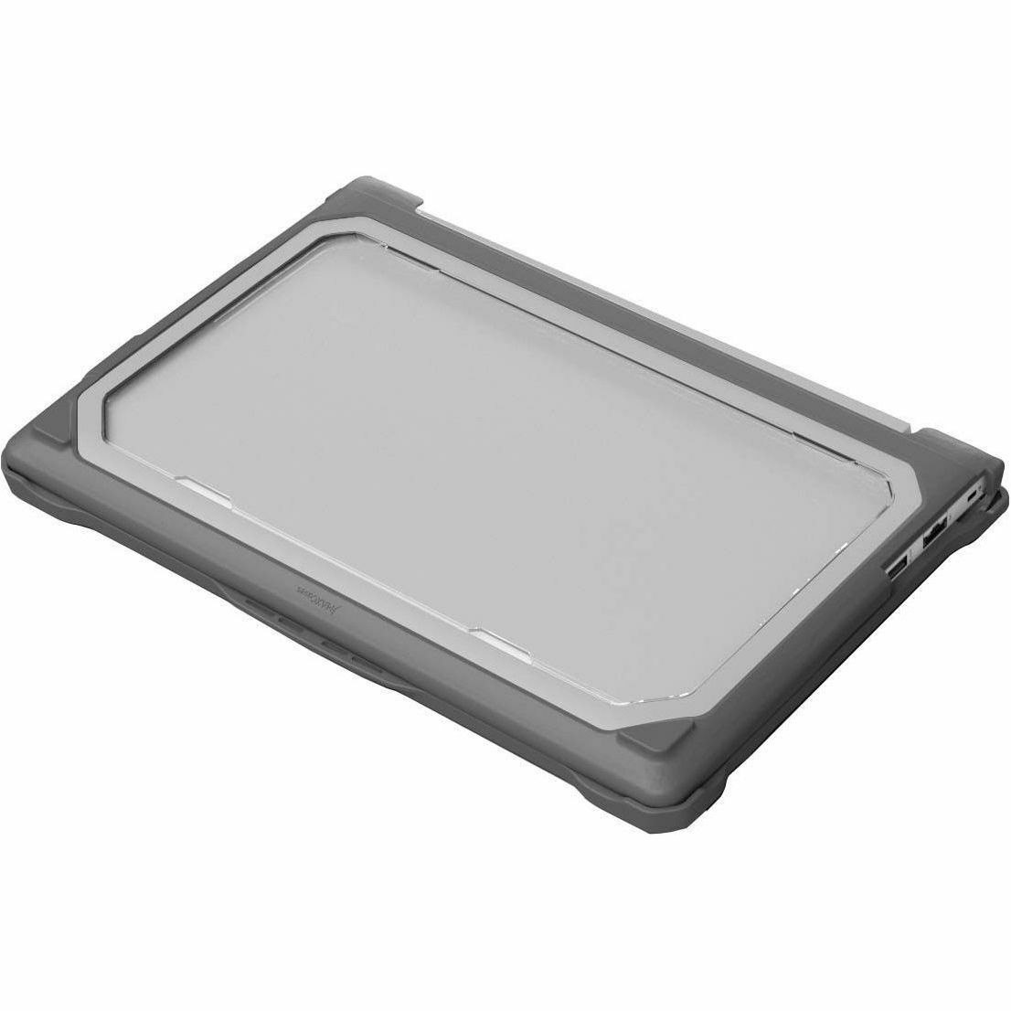 MAXCases Extreme Shell-F2 Slide Case for HP ProBook 440 G8/G9/G10 & ProBook 445 G8/G9/G10 14" (Gray/Clear)