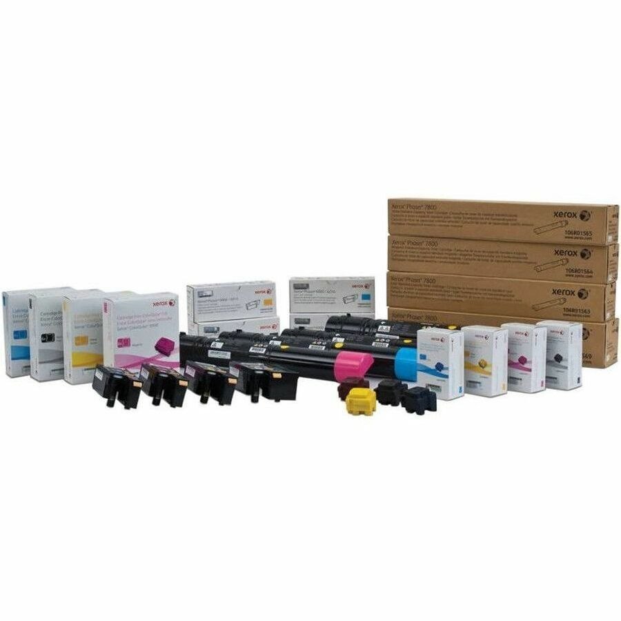Xerox Everyday Remanufactured Standard Yield Laser Toner Cartridge - Alternative for Konica Minolta TN221Y (A8K3230) - Yellow Pack