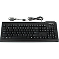 Seal Shield Silver Seal Glow Waterproof Keyboard Long Cable