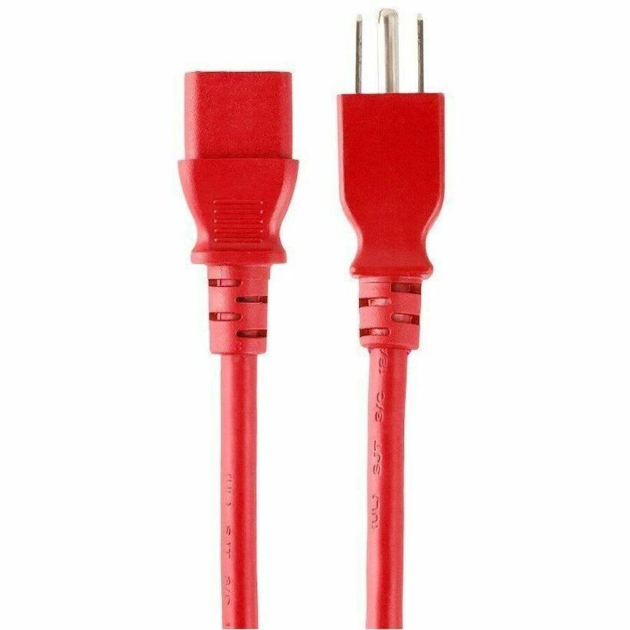Monoprice 2FT 18Awg Red Power Cord Cable